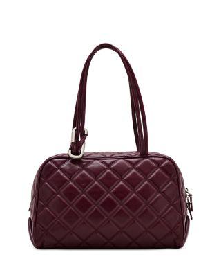 The Quilted Leather Dual Satchel by MARC JACOBS