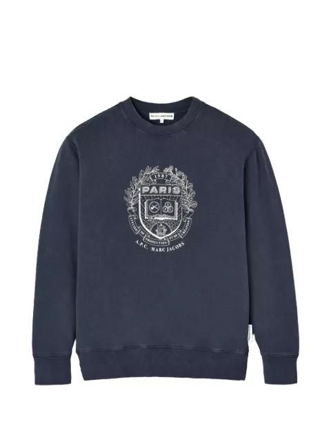 The Shrunken Paris crew-neck sweater by MARC JACOBS