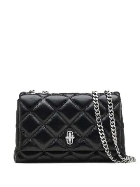 The Slim quilted dual-chain leather shoulder bag by MARC JACOBS