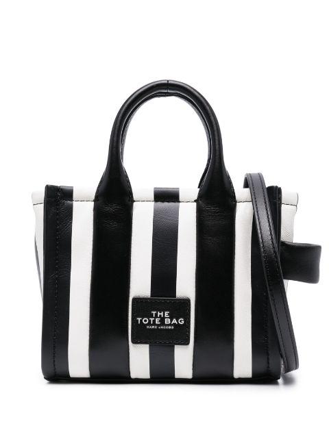 The Striped Mini Tote bag by MARC JACOBS