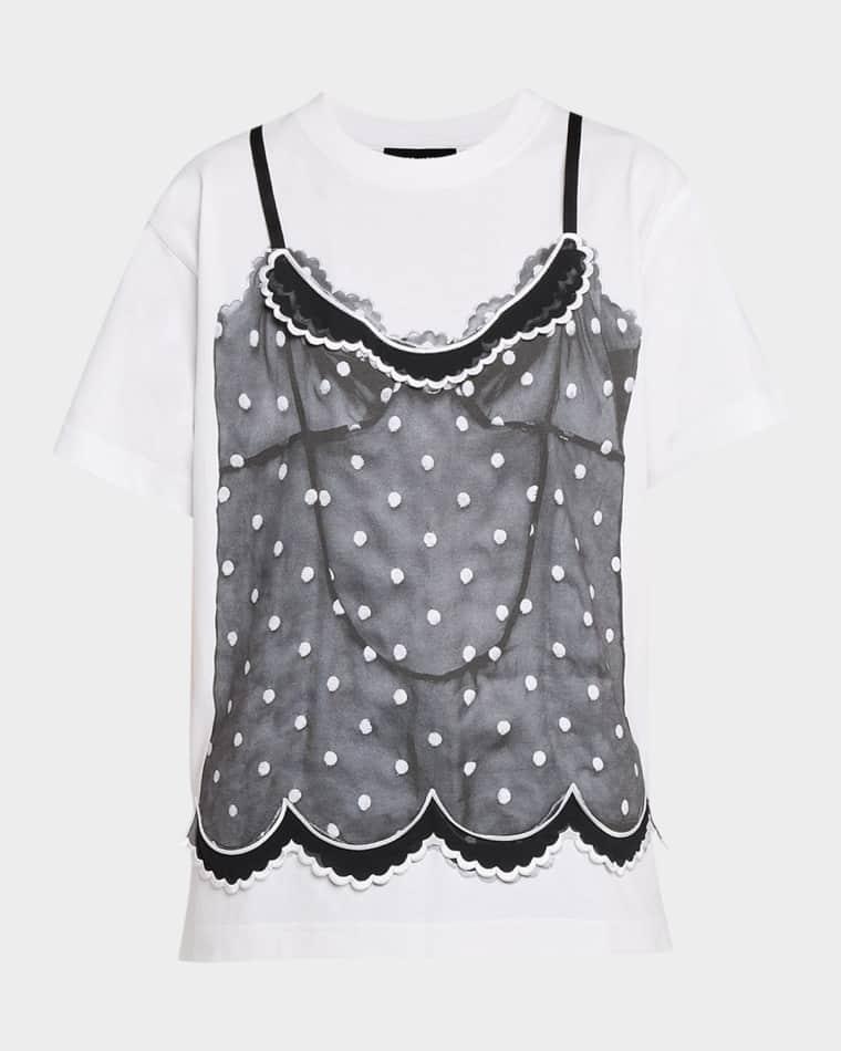 Trompe L'Oeil Cami T-Shirt by MARC JACOBS
