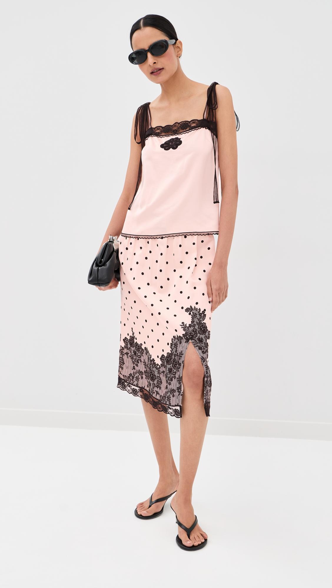 Trompe L'Oeil Dots Skirt by MARC JACOBS