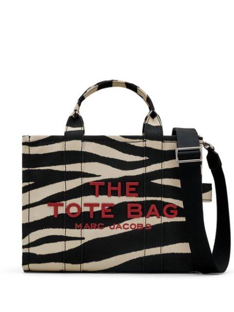 Zebra-print tote bag by MARC JACOBS