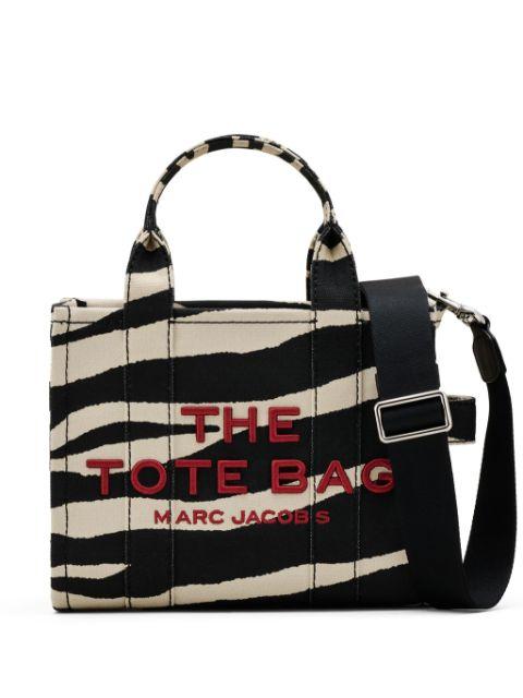 Zebra-print tote bag by MARC JACOBS
