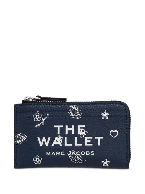 bandana leather zip wallet by MARC JACOBS