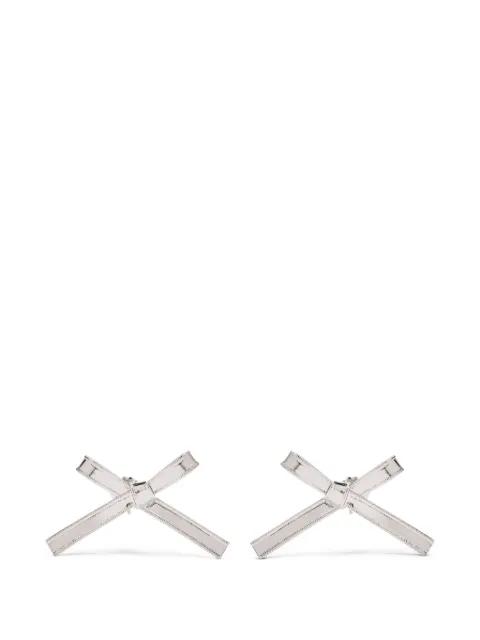 bow-shape earrings by MARC JACOBS