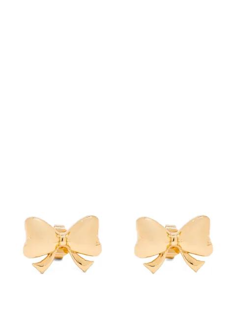 bow-shape stud earrings by MARC JACOBS