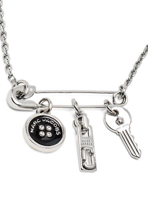 button-charm necklace by MARC JACOBS