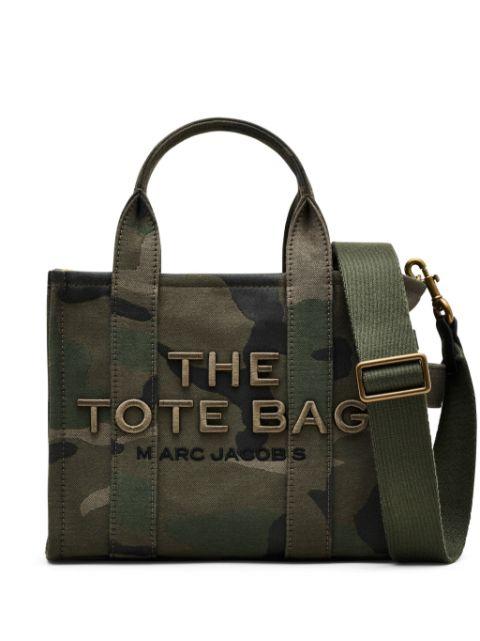 camo-jacquard  tote bag by MARC JACOBS