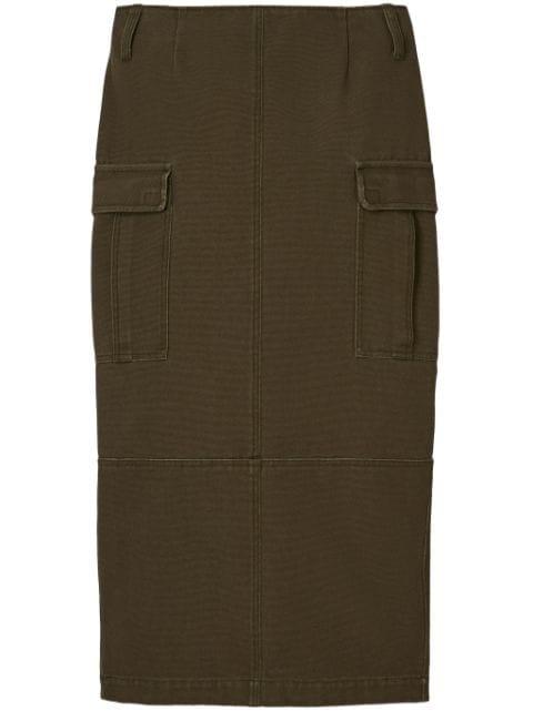 canvas cargo midi skirt by MARC JACOBS