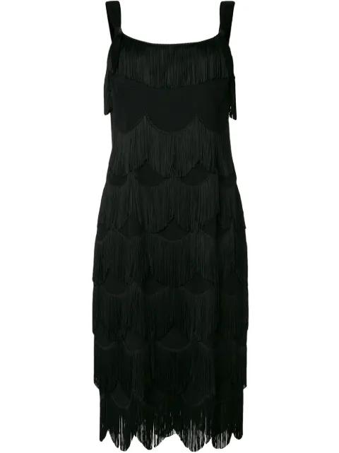 fringed shift dress by MARC JACOBS