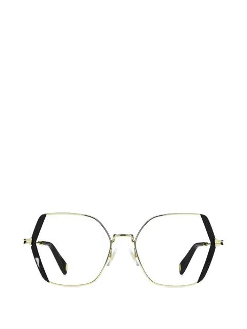 geometric-frame glasses by MARC JACOBS