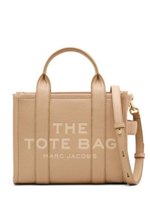 grained leather tote bag by MARC JACOBS
