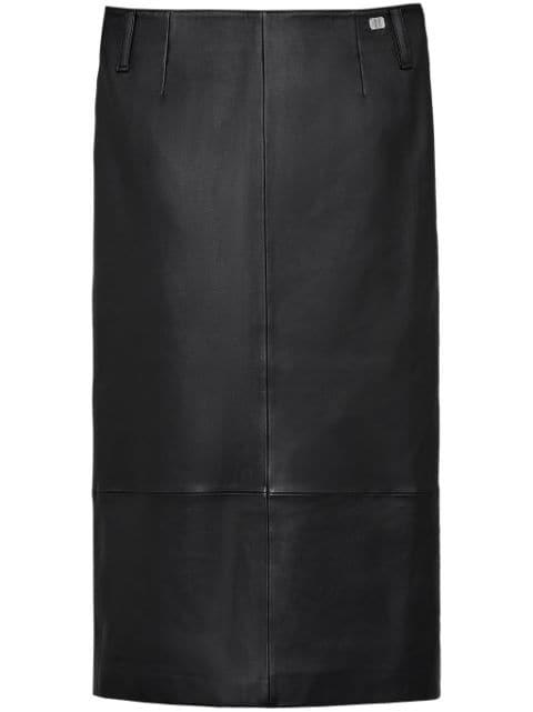 leather midi skirt by MARC JACOBS