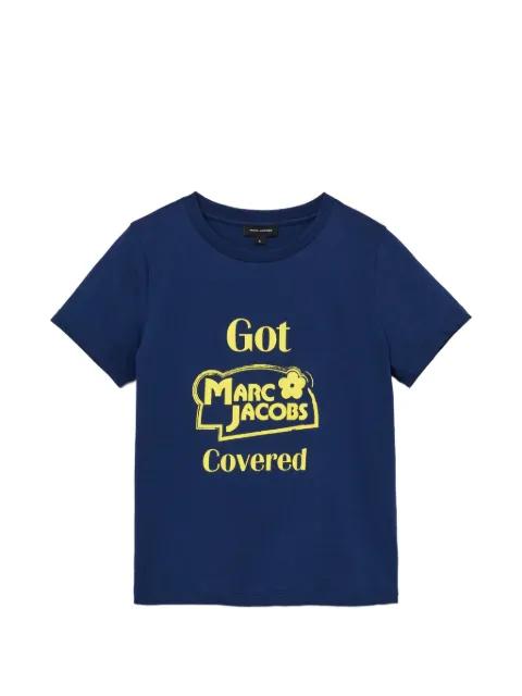 logo-print cotton T-shirt by MARC JACOBS