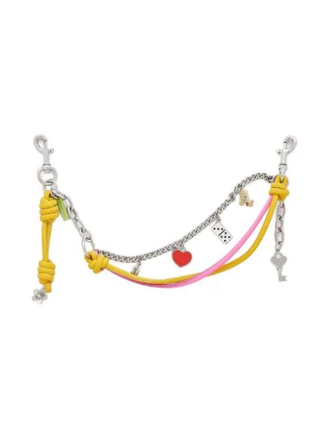 mini The Icon Chain bag charm by MARC JACOBS