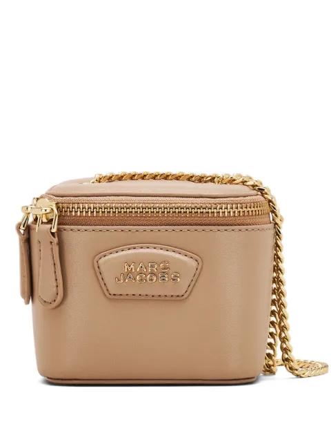 mini logo chain leather bag by MARC JACOBS