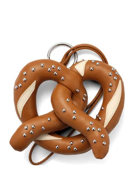 pretzel-shape bag charm by MARC JACOBS