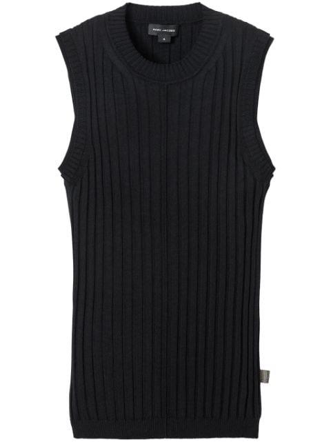 ribbed-knit merino wool top by MARC JACOBS