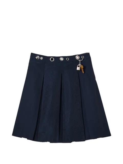safety-pin pleated midi skirt by MARC JACOBS