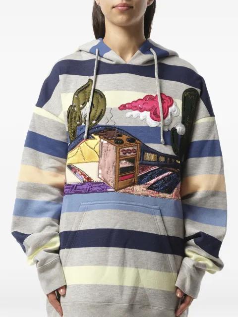 sequin-embellished hoodie by MARC JACOBS