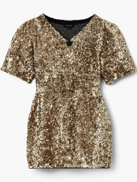 sequin-embellished mini dress by MARC JACOBS