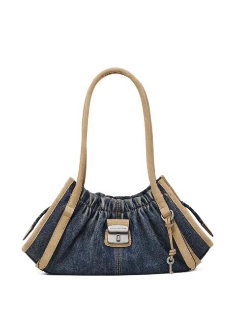 small The Cristina denim suede satchel bag by MARC JACOBS