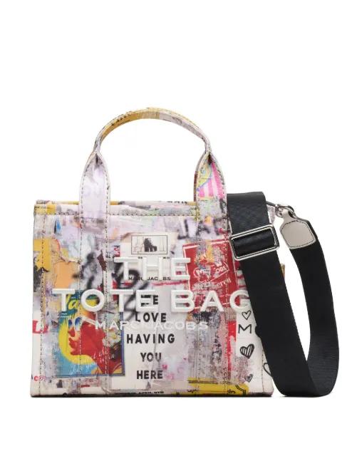 small The Pop Americana canvas tote bag by MARC JACOBS