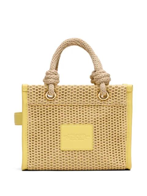 small The Tote Bag woven-rope tote bag by MARC JACOBS