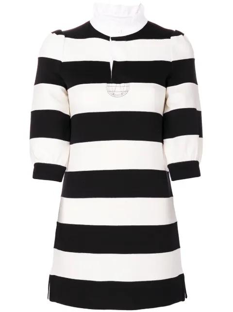 striped mini dress by MARC JACOBS