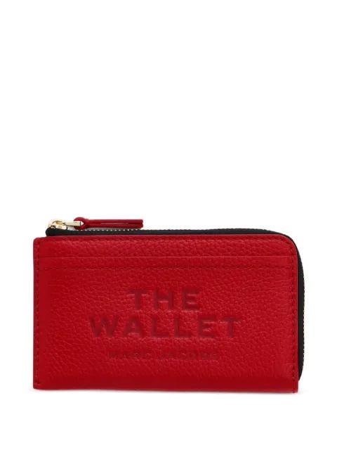 top-zip leather wallet by MARC JACOBS