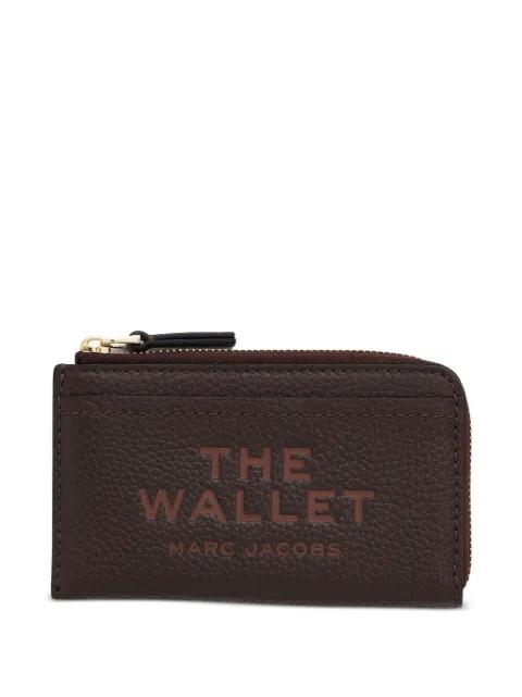 top-zip leather wallet by MARC JACOBS