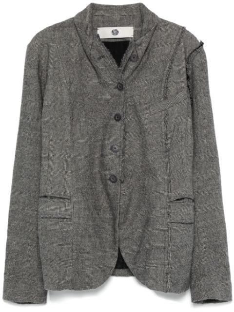 Prince of Wales-pattern blazer by MARC LE BIHAN