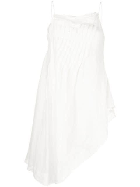 asymmetric-design sleeveless top by MARC LE BIHAN