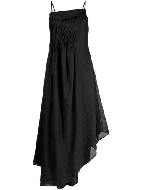 asymmetric long dress by MARC LE BIHAN
