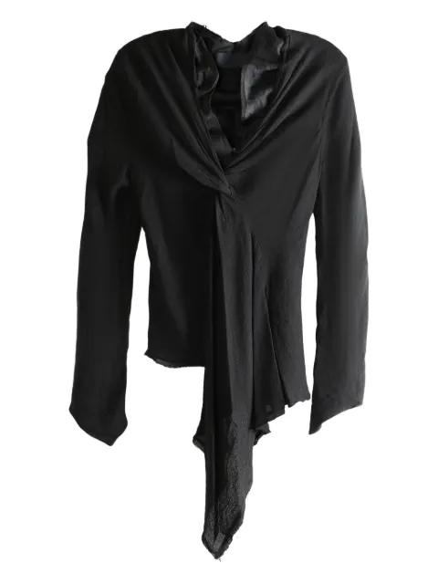 frayed-hem top by MARC LE BIHAN