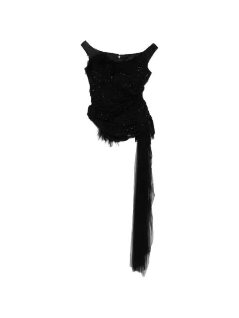 sequin top by MARC LE BIHAN