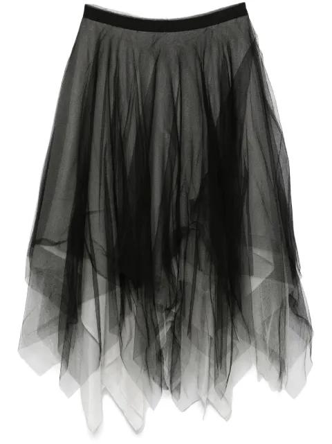 tulle midi skirt by MARC LE BIHAN