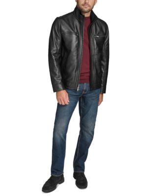 Men's Winton Leather Jacket by MARC NEW YORK