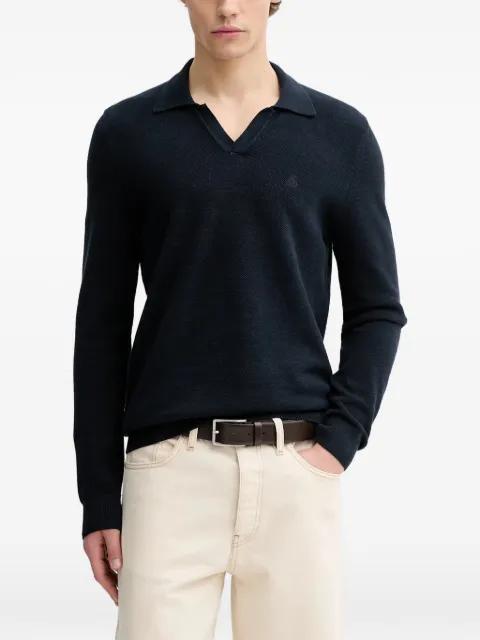 V-neck long-sleeve T-shirt by MARC O'POLO