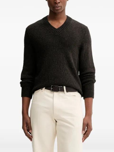 V-neck long-sleeve sweater by MARC O'POLO