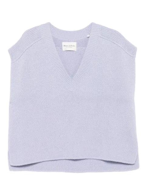 V-neck sleeveless top by MARC O'POLO