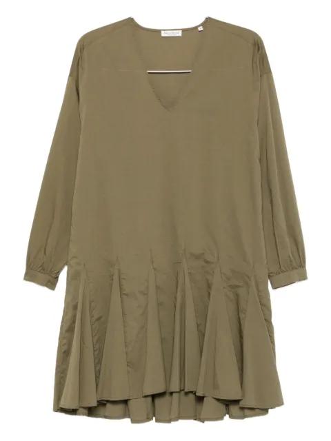 V-neck tiered midi dress by MARC O'POLO