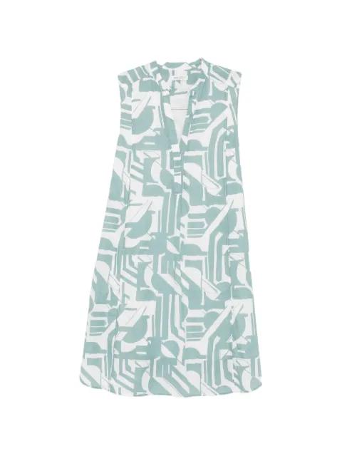 abstract-print sleeveless mini dress by MARC O'POLO