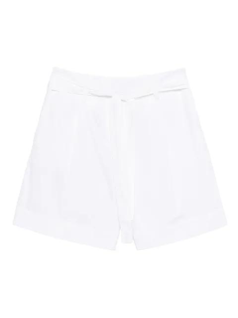 belted pleated shorts by MARC O'POLO