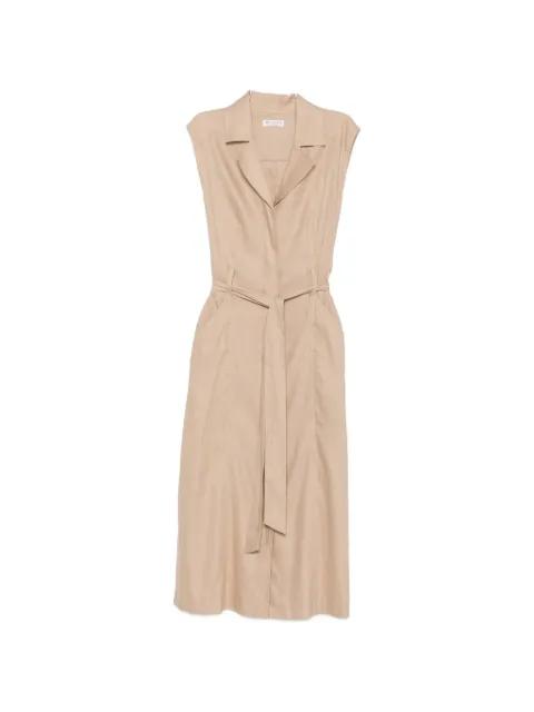 belted sleeveless dress by MARC O'POLO