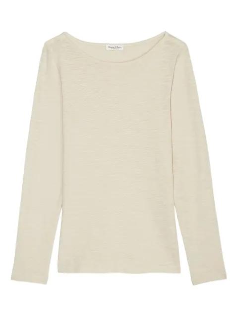 boat-neck long-sleeve top by MARC O'POLO