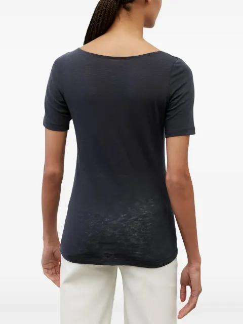boat neck short-sleeve T-shirt by MARC O'POLO