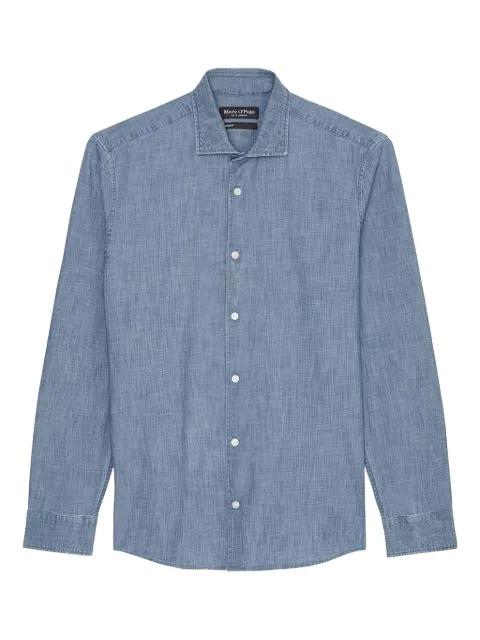 button-up chambray shirt by MARC O'POLO