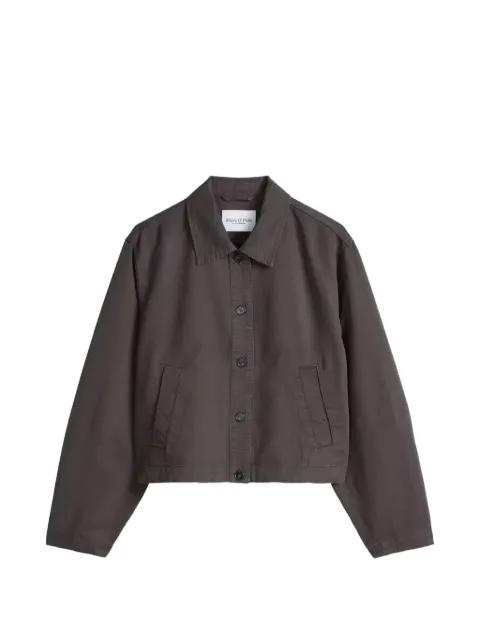 buttoned cropped jacket by MARC O'POLO